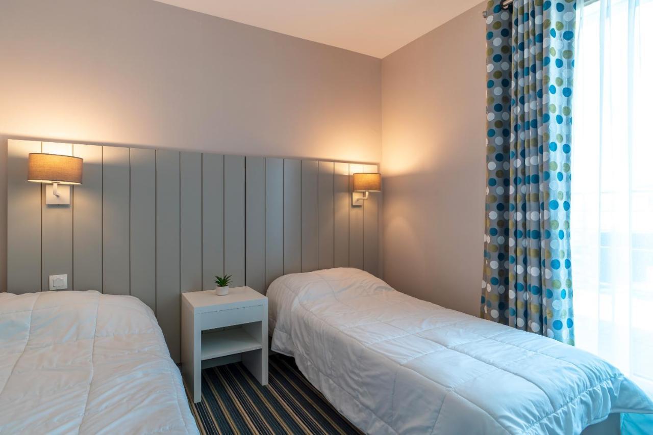Les Thermes 530 - Vue Mer A 100M De La Plage 孔卡尔诺 外观 照片
