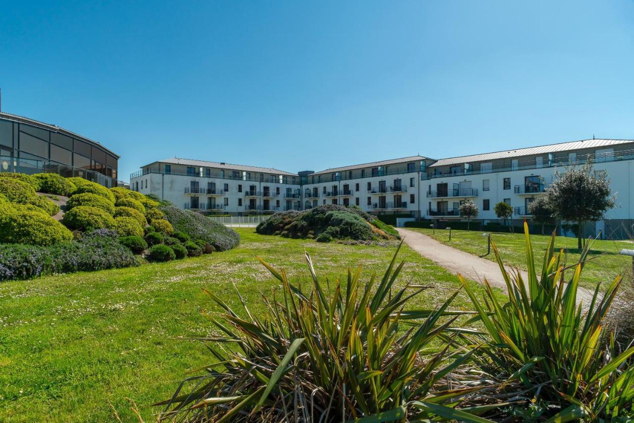 Les Thermes 530 - Vue Mer A 100M De La Plage 孔卡尔诺 外观 照片